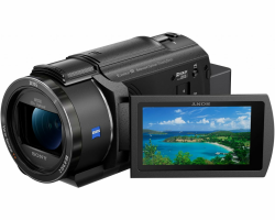 Sony FDR-AX43A 4K Kompakt-Camcorder (Ultra HD (UHD), Balanced Optical SteadyShot, 20x optischer Zoom, schwenkbarer Bildschirm), schwarz Angebot bei HelloDeals