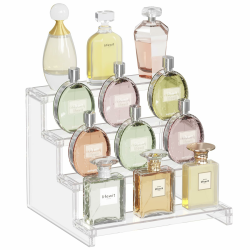 Lifewit 4-stufiger klarer Display Ständer, 1 Stück Kunststoffständer für Präsentation, Plastik Organizer für Figuren, Cupcakes, Schreibtischständer zum Ordnen und Dekorieren, 22.8cm Angebot bei HelloDeals