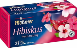 Meßmer Hibiskus | 23 Teebeutel | Vegan | Glutenfrei | Laktosefrei Angebot bei HelloDeals