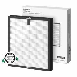 MORENTO HY4866 Original Luftreiniger Ersatzfilter, Echter HEPA Filter wird verwendet, um Staub Tierhaare Rauch Pollen usw. zu filtern Kompatibler HY4866 Luftreiniger 1 Type+2 Pack Angebot bei HelloDeals