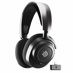 SteelSeries Arctis Nova 7 Wireless Multi-Plattform Gaming-Headset– Magnetische Neodym-Treiber– 2,4 GHz+ Bluetooth-Sound– 38 Std. Akkulaufzeit via USB-C– ClearCast Gen 2 KI-Mik– PC,PS5,Switch,VR,Mobile Angebot bei HelloDeals