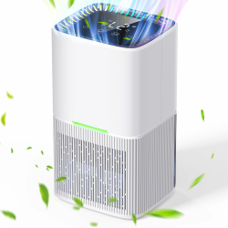 Luftentfeuchter Elektrisch 1800ml Raumentfeuchter Leise Dehumidifier Mit Funktion Abtauen & Schlafmodus, Luftreinigung und Gegen Feuchtigkeit, Ideal für Schlafzimmer Badezimmer Angebot bei HelloDeals