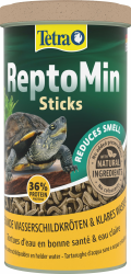 Tetra ReptoMin Sticks Schildkröten-Futter - ausgewogenes Hauptfutter für ausgewachsene Wasserschildkröten, 1 L Dose Angebot bei HelloDeals