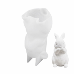 Ostern Kaninchen Silikonform Hasen Silikonformen Gießformen Osterhase Silikonform Gipsguss Form Silikon Hasen Bastelform Für Kuchen Und Fondant Basteln Angebot bei HelloDeals