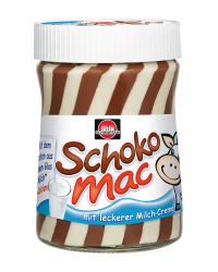 Schwartau SchokoMac, Schoko-Milch Aufstrich, 400g Angebot bei HelloDeals