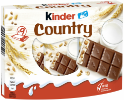 Kinder Country Riegel, 9 Riegel, 212 g Angebot bei HelloDeals