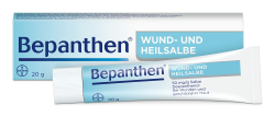 Bepanthen Wund- und Heilsalbe, unterstützt die Heilung bei kleinen, oberflächlichen Wunden und schuppig-rissigen Hautstellen, 20g Angebot bei HelloDeals