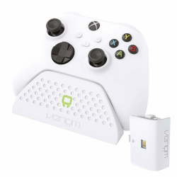 Venom Ladestation mit wiederaufladbarem Akku – Weiß (Xbox Series X & S/Xbox One) Angebot bei HelloDeals