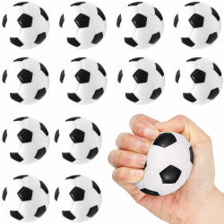 Mini Fußball 12 Stück, Mini Sportbälle, Schaumstoffbälle, Stressball Kinder, Softball Fußball, Antistressball, Fussball Klein, Fußball Stressbälle für Kinder und Erwachsene Angebot bei HelloDeals
