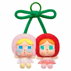 POP MART Crybaby Crying for Love Series-Vinyl Plush Hanging Card (Love You Cherry Much) Sammelfiguren Sammler Kunstspielzeug Spielzeug Figuren Geschenk 1PC Angebot bei HelloDeals