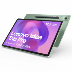 Lenovo Idea Tab Pro Tablet | 12.7" 3K Display | MediaTek Dimensity 8300 | 8GB RAM | 256GB eMMC | Android 14 | Seafoam Green | inkl. Pen Plus Angebot bei HelloDeals