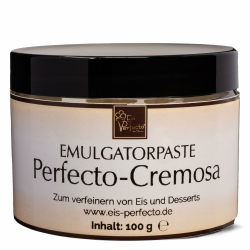 CREMOSA EMULGATORPASTE für besonders cremiges, zartes und leckeres selbstgemachtes Speiseeis│ Für alle Eissorten geeignet │ Traumhafte Textur │ Inhalt 100 g Angebot bei HelloDeals