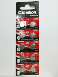 10 Camelion AG10 / LR54 / 189/389 / LR1130 Knopfzelle Alkaline Alkali Batterie, 10-er Pack, Lange Haltbarkeit (Haltbarkeitsdatum markiert) Angebot bei HelloDeals