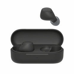 Sony WF-C510 Truly Wireless Kopfhörer - Kleine, leichte Bluetooth In-Ear-Kopfhörer mit Multipoint-Connection, Ambient Sound, IPX4 Rating, Spotify Tap, Quick Charge, 22 HR Akku, iOS & Android - Schwarz Angebot bei HelloDeals