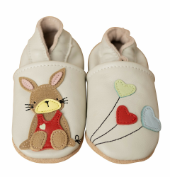 ENGEL + PIRATEN Krabbelschuhe - MARKENQUALITÄT VIELE Motive bis 4 Jahre Babyschuhe Leder Babyhausschuhe Lauflernschuhe Lederpuschen Hausschuhe 20/21 EU Hase Angebot bei HelloDeals