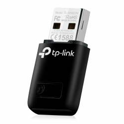 TP-Link TL-WN823N WLAN USB Stick (300Mbit/s 2,4 GHz, Mini Größe Adapter, WPS Taste für einfache Installation, kompatibel zu Windows 11/10/8.1/8/7/XP, Mac OS 10.15 und früher, Linux) schwarz Angebot bei HelloDeals