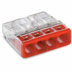 WAGO Verbindungsklemmen 2273-204 | 4 Leiter, bis 2,5 mm², 100 Stück, COMPACT Verbindungsklemme für eindrähtige Leiter, bestätigte Anwendungssicherheit, kleinstmögliche Bauform Angebot bei HelloDeals