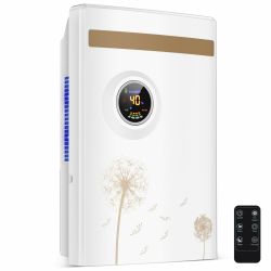 Luftentfeuchter Elektrisch Entfeuchter Keller 2200mL Raumentfeuchter Dehumidifier Mit Fernbedienung 24h Timer UV-Reinigung LED Display Luftentfeuchter Automatisches Abtauen Gegen Feuchtigkeit Schimme Angebot bei HelloDeals