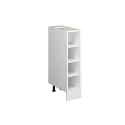 Vicco Küchenregal R-Line, Weiß/Weiß, 20 cm ohne Arbeitsplatte Weiß Regalunterschrank 20 cm Angebot bei HelloDeals