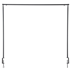 Esschert Design Tisch Deko Stange Klemme Gestell Deko Metall schwarz ausziehbar Tafel 117-211 cm Angebot bei HelloDeals