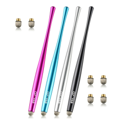 ELZO Tablet Stift 4 Pack Touchscreen Stift Stylus Touch Pen Eingabestifte für alle Handys/Tablets iPhone, iPad, Samsung Galaxy Tab, Surface, Lenovo, Huawei, Xiaomi, Chromebook, Android IOS usw Angebot bei HelloDeals