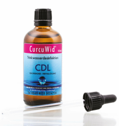 CurcuWid CDL/CDS Chlordioxid Lösung 0,3% 100ml mit extra Glas-Pipette - in pharmazeutischer Braunglasflasche - Made in Germany Angebot bei HelloDeals