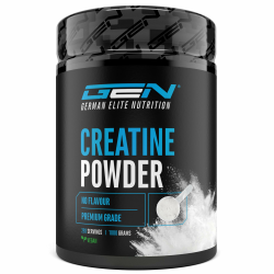 Creatin Pulver - 1kg / 1000 g - Reines Creatin Monohydrat - Optimale Löslichkeit - Vegan - Ohne Zusätze - Pure Powder - German Elite Nutrition Angebot bei HelloDeals