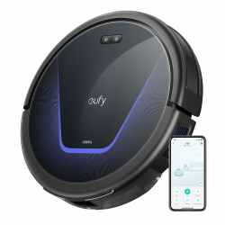 eufy G50 Saugroboter mit 4.000Pa Starker Saugkraft, Dynamische Navigation, Ultraflaches 85mm Design, Pro-Entwirrkamm, Rollbürste, Ideal für Tierhaare & Hartböden (Generalüberholt) Angebot bei HelloDeals