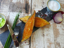 Heilbutt (Mittelstück) geräuchert über feinstem Buchenholz, täglich frisch für Sie aus dem Rauch (1 x 500g) vakuumiert Angebot bei HelloDeals