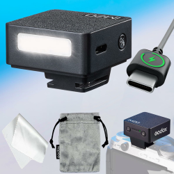 Godox Blitz IM20 Mini Kamerablitz Blitzgerät, Manueller Flash Speedlite, 5 Leistungsstufen, 440 Blitze bei voller Leistung, Kompatibel mit Ricoh GR III RG iii X, Canon Sony Nikon Fujifilm Pentax Angebot bei HelloDeals