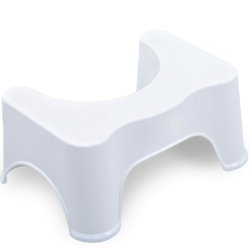 Retoo Medizinischer Toilettenhocker für eine gesunde Darmflora 42 x 26,5 x 17 cm Anti-Rutsch, Perfekte Höhe für die empfohlene Haltung, WC Hocker für Ermöglicht hockende Position Anti-Verstopfung Angebot bei HelloDeals