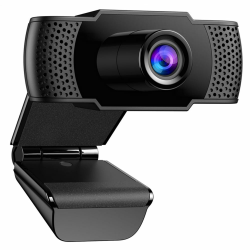 kacylzom Full HD Webcam 1080P mit Mikrofon,Automatischer Lichtkorrektur, Plug & Play, für Laptop, PC, Desktop, für Live-Streaming, Videoanruf, Konferenz, Online-Unterricht,Spiel Angebot bei HelloDeals
