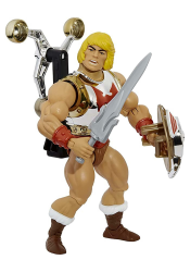 Masters of the Universe HDT22 - Origins Deluxe He-Man mit fliegenden Fäusten, 14 cm große Actionfiguren, zum Spielen und Sammeln, Spielzeug Geschenk für Kinder ab 6 Jahren und erwachsene Sammler Angebot bei HelloDeals