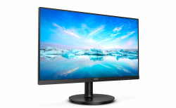 Philips 241V8L - 24 Zoll FHD Monitor, AdaptiveSync (1920x1080, 75 Hz, VGA, HDMI) schwarz Angebot bei HelloDeals