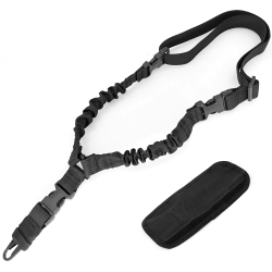 1 Punkt Sling Riemen für Gewehr einstellbare Flexible Schnellspanner EIN Punkt Gewehr Riemen langlebig Riemen mit Metallhaken für Outdoor-Sportarten Angebot bei HelloDeals