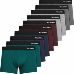Fullluwaa Boxershorts Herren 10er Pack Baumwolle Unterhosen Männer Ohne Kratzenden Zettel Atmungsaktiv und Weiche Herrenunterwäsche Mehrfarbig 10er Set L Angebot bei HelloDeals