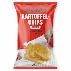 by Amazon Kartoffelchips Paprika, 200g Angebot bei HelloDeals