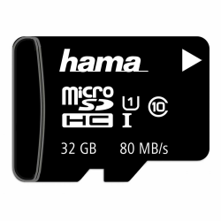 Hama microSDHC 32GB Class 10 UHS-I 80MB/s Karte inkl. SD Adapter Angebot bei HelloDeals