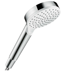 hansgrohe wassersparender Duschkopf Crometta, Sparduschkopf 6l/min, Duschbrause, Weiß/Chrom Angebot bei HelloDeals