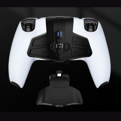 Back Paddles für PS5-Controller, Plug-and-Play-Paddles für PS5, Programmierbare PS5-Controller-Back-Clip-Erweiterungstasten, Back-Key-Befestigung, Unterstützt Mapping (Black) Angebot bei HelloDeals