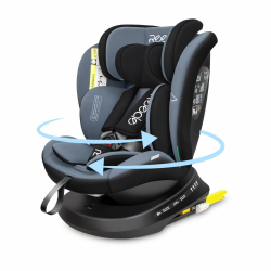 Reecle 360 Drehbar i-Size Kindersitz mit ISOFIX 40-150 cm (0-36 kg) Reboarder, ab Geburt -12 Jahre, ECE R129 Angebot bei HelloDeals