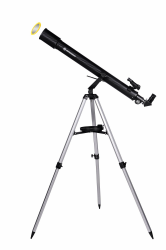 Bresser Einsteiger Linsen-Teleskop Sirius 70/900 AZ mit Smartphone-Adapter, Sonnenfilter, Stativ & Zubehör, für Himmelsbeobachtung & Astrofotografie Angebot bei HelloDeals