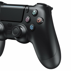 varkda Wireless Controller für PS4, Game Controller Kompatibel mit PS4/Slim/Pro/PC, Gamepad Joystick mit Dual Vibration/6 Achsen Gyro Sensor/Touchpanel/EXT, Präzision und Kontrolle Angebot bei HelloDeals