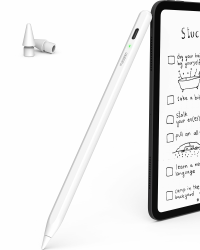 metapen Air8 Stift für Apple iPad 2018-2024, 20H Akkulaufzeit, 2X Schnellladung, Handballenabweisung, Ultraleicht Pencil für iPad 10/9/8/7/6, iPad Pro M4/12.9/11/13", iPad Air 3/4/5/M2, iPad Mini 5/6 Angebot bei HelloDeals