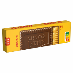 LEIBNIZ Choco Edelherb, 125 g, knusprige Butterkekse eingebettet in Zartbitterschokolade (1 x 125 g) Angebot bei HelloDeals