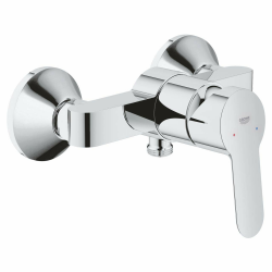 GROHE BauEdge - Badewannenarmatur (integriertes Rücklaufventil, automatische Umstellung für Badewanne und Dusche, kratzfest), chrom, 23333000 Angebot bei HelloDeals