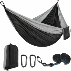 EDWINENE Camping Hängematte für Mehrpersonen, Hammock Ultraleicht Bragbare, Belastbarkeit bis 300 kg(300 x 200 cm), Haengematte mit Reisetasche für Outdoor, Indoor, Strand, Camping Angebot bei HelloDeals