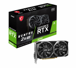 MSI GeForce RTX 3050 Ventus 2X XS 8G OC - 8GB GDDR6 Speicher, 128-bit, 14 Gbps Angebot bei HelloDeals