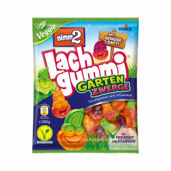 nimm2 Lachgummi Gartenzwerge (1 x 200g) / Fruchtgummi mit Fruchtsaft & Vitaminen Angebot bei HelloDeals