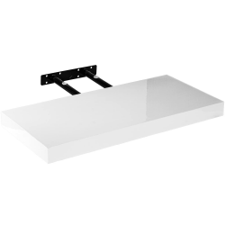 STILISTA Wandregal Volato, freischwebend, Farb- & Größenwahl, 50 cm Arktisweiß Angebot bei HelloDeals